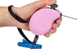 Ferplast rollijn Flippy One mini roze 9,2 x 2,7 x 6 cm