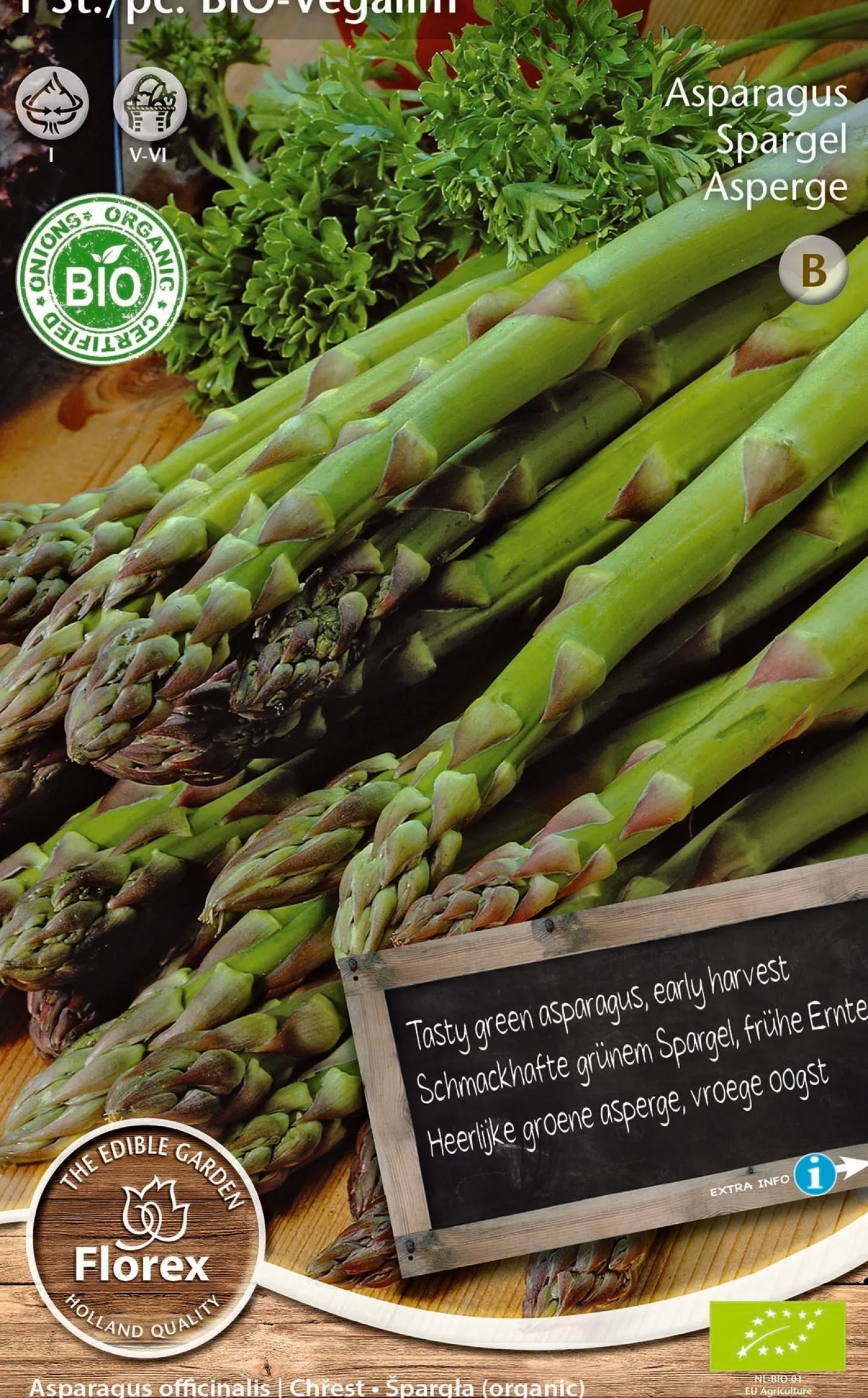 Florex bio asperges (Asparagus 'Vitalim')