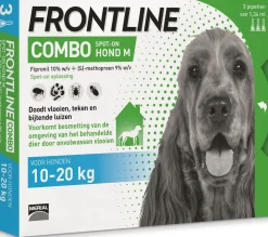 Frontline Combo spot-on hond M 10-20 kg 3 stuks