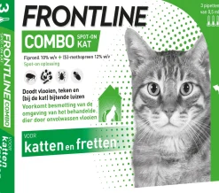 Frontline Combo spot-on katten en fretten 3 stuks