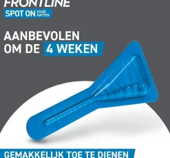 Frontline vlooiendruppels Spot On kat tot 10 kg 3 stuks