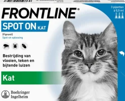 Frontline vlooiendruppels Spot On kat tot 10 kg 3 stuks