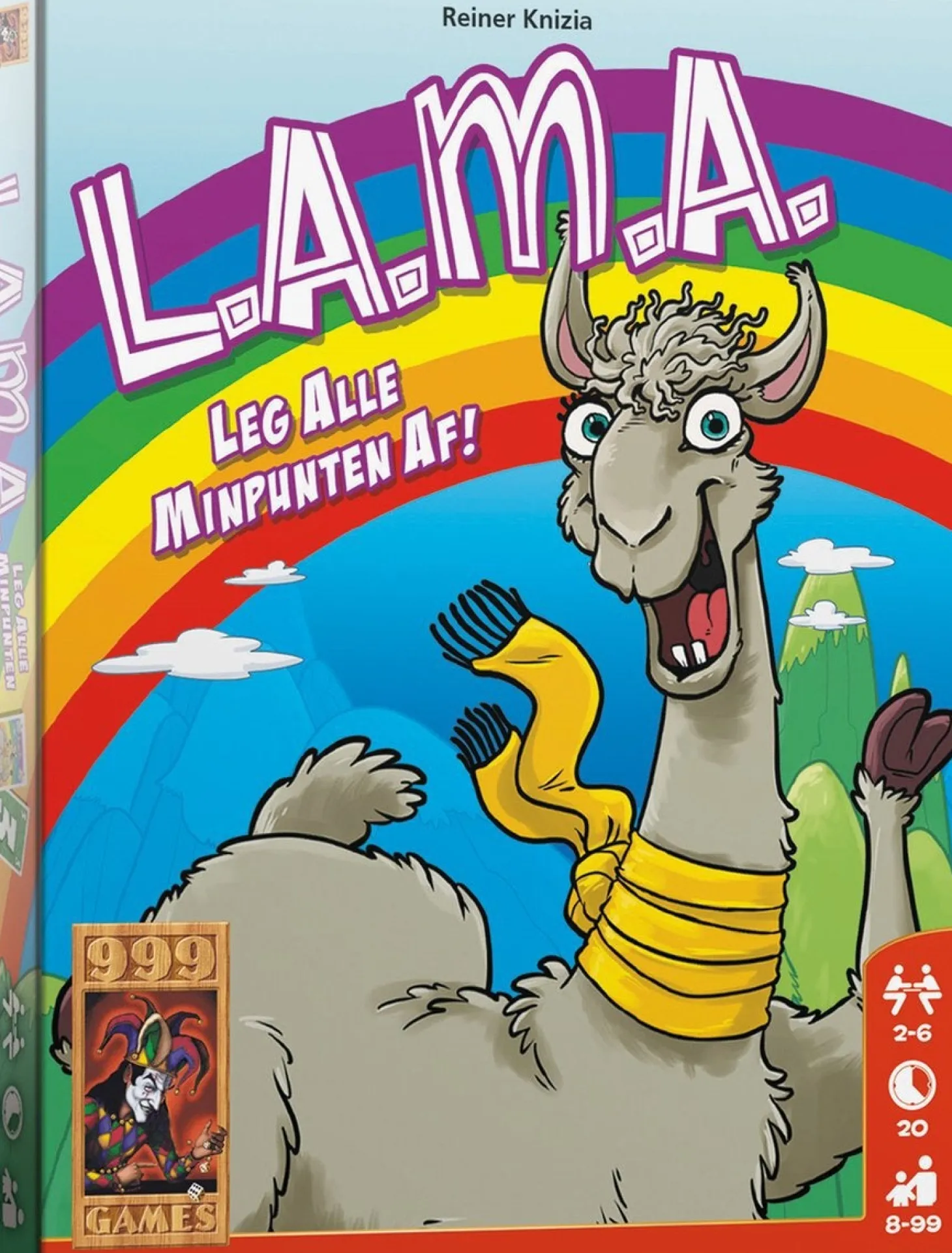 999 Games kaartspel L.A.M.A 8+ jr