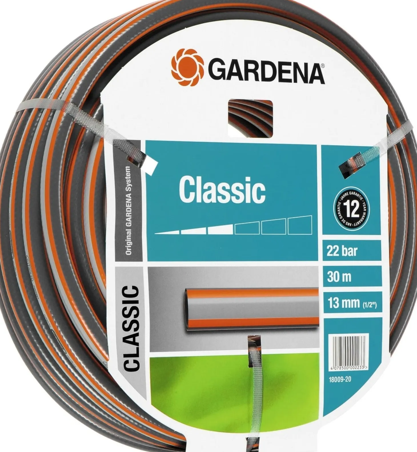 Gardena Classic slang 13mm (1/2'') 30m