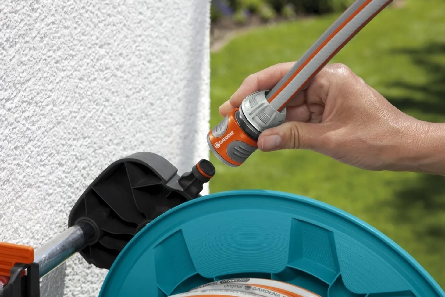 Gardena Classic wandslanghouder 50 compleet