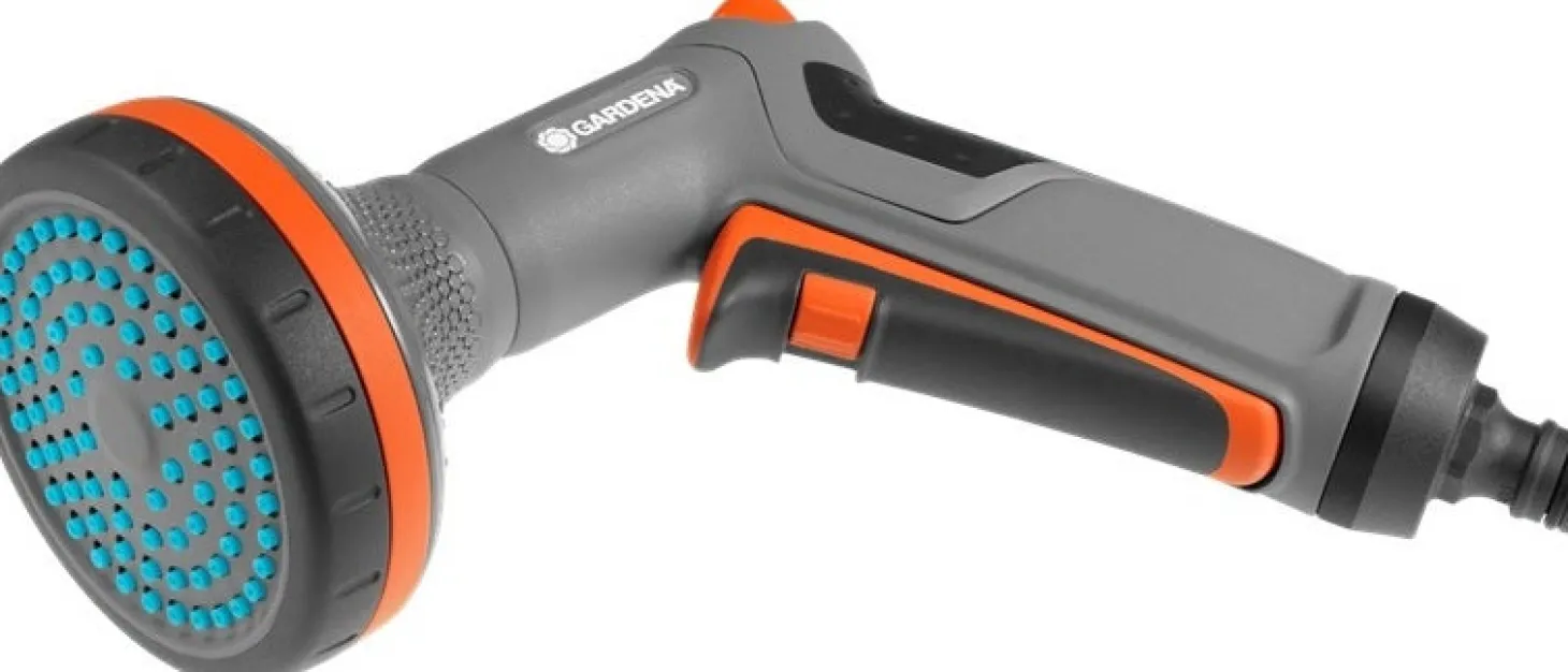 Gardena Comfort broes bloembed
