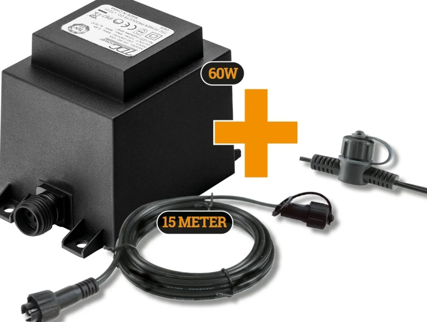 Garden Lights transformator basisset 60 W 12 V
