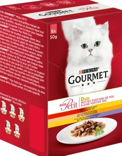 Gourmet Mon Petit 6-pack Duo-Vlees 50 g