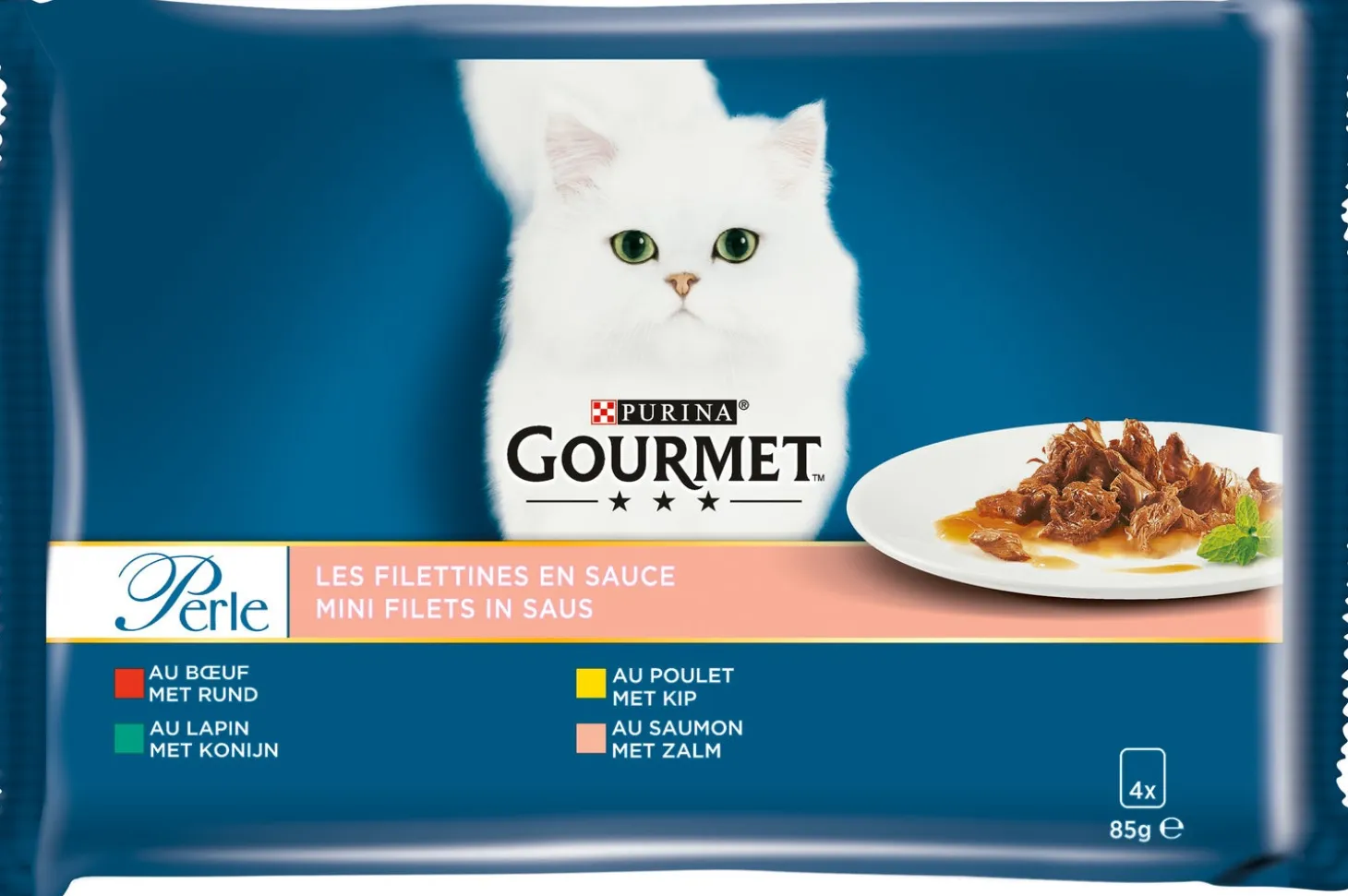 Gourmet Perle 4-pack classic 4x85 g