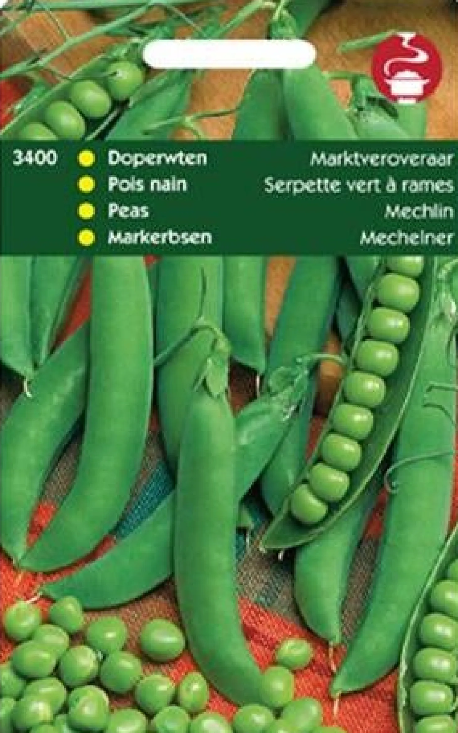 groentezaad Doperwt (Pisum sativum 'Marktveroveraar')