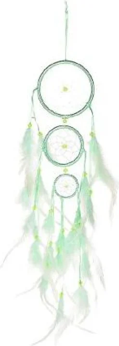 HBX tuin wanddecoratie Trip dromenvanger groen 65 x 11 cm