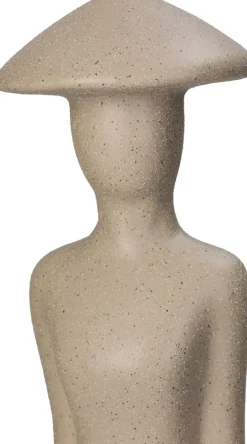 HD Collection beeld beige 9,5 x 9 x 39 cm