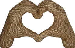 HD Collection beeld Dibbe handen naturel 24,5 x 9,5 x 15,2 cm