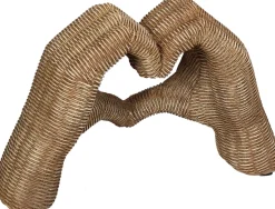 HD Collection beeld Dibbe handen naturel 24,5 x 9,5 x 15,2 cm