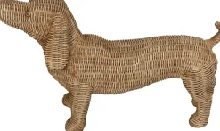 HD Collection beeld Dibbe teckel naturel 38,7 x 14 x 24,2 cm