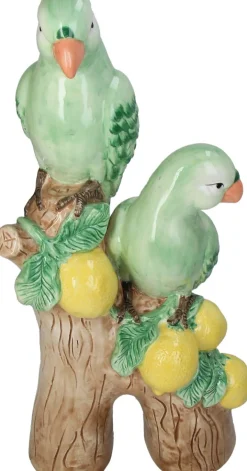 HD Collection beeld Isla groen / bruin / geel 18,8 x 13 x 40,6 cm