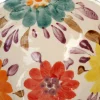 HD Collection decoratieschaal Fleur multi D 22,5 H 8,5 cm