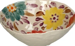 HD Collection decoratieschaal Fleur multi D 22,5 H 8,5 cm