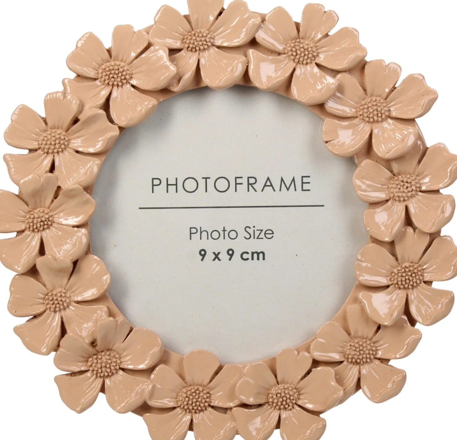 HD Collection fotolijst beige 9 x 9 cm
