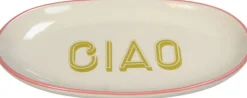 HD Collection petit four bord Ciao wit 21 x 12,5 x 2,5 cm