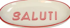 HD Collection petit four bord Saluti wit 21 x 12,5 x 2,5 cm