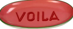HD Collection petit four bord Voila roze 21 x 12 x 2,5 cm
