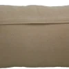 HD Collection sierkussen Poly taupe 50 x 30 cm