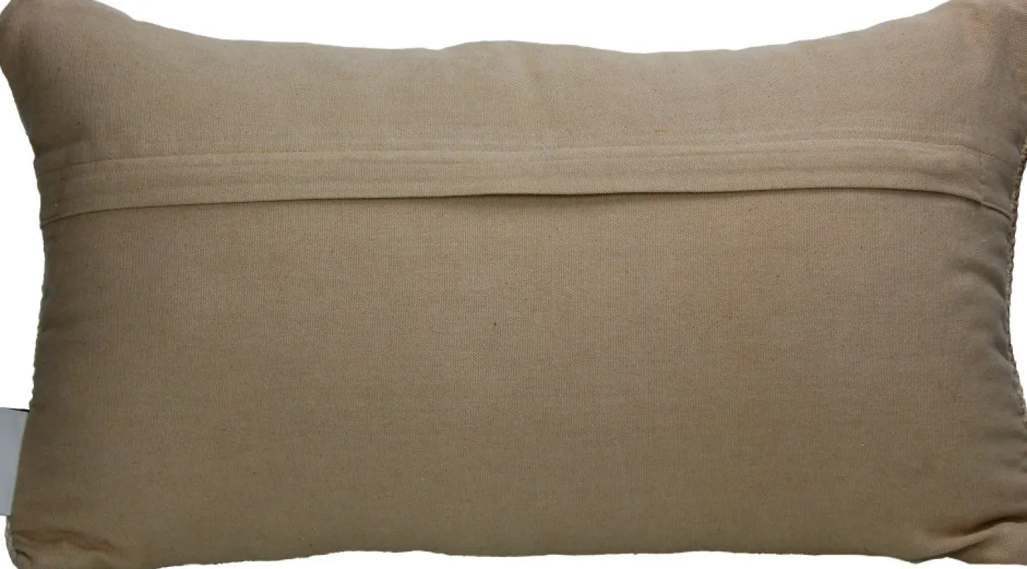 HD Collection sierkussen Poly taupe 50 x 30 cm