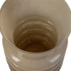 HD Collection vaas Disk beige D 13 H 21 cm