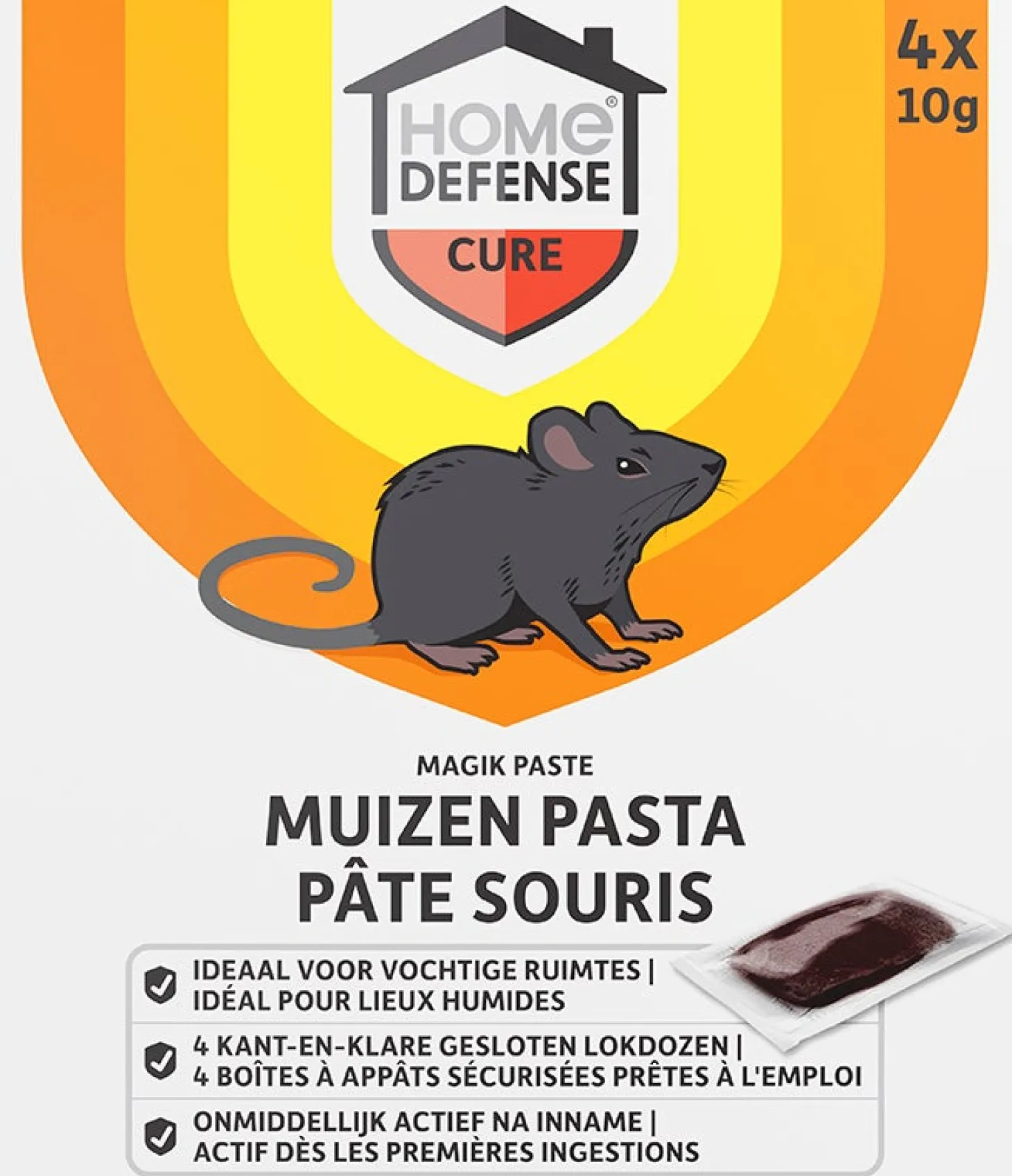 HD muizen pasta en pasta