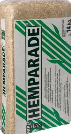 Hempflax Hemparade bodembedekker hennepstrooisel 14 kg