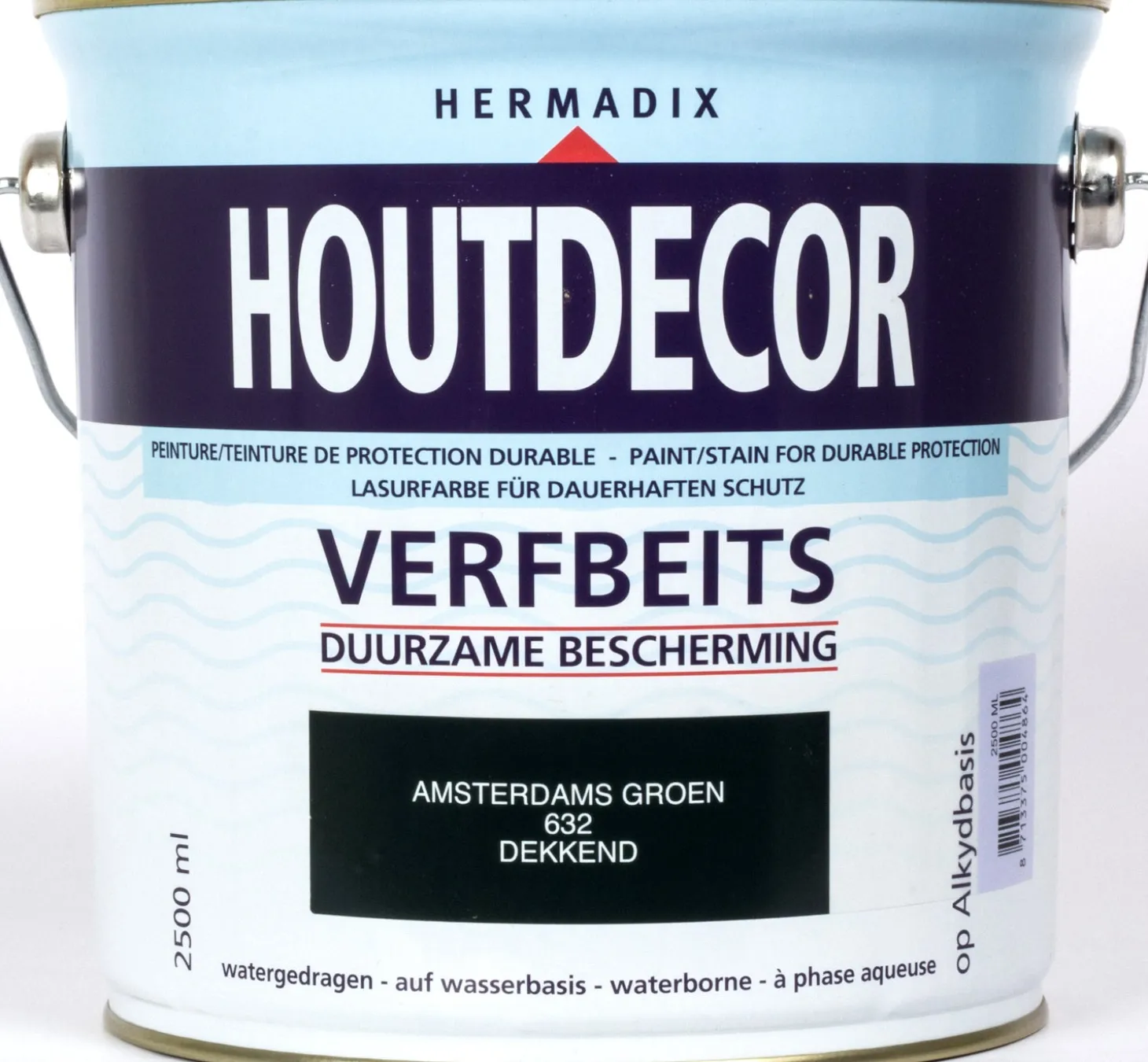 Hermadix Houtdecor Amsterdams groen 2,5 l