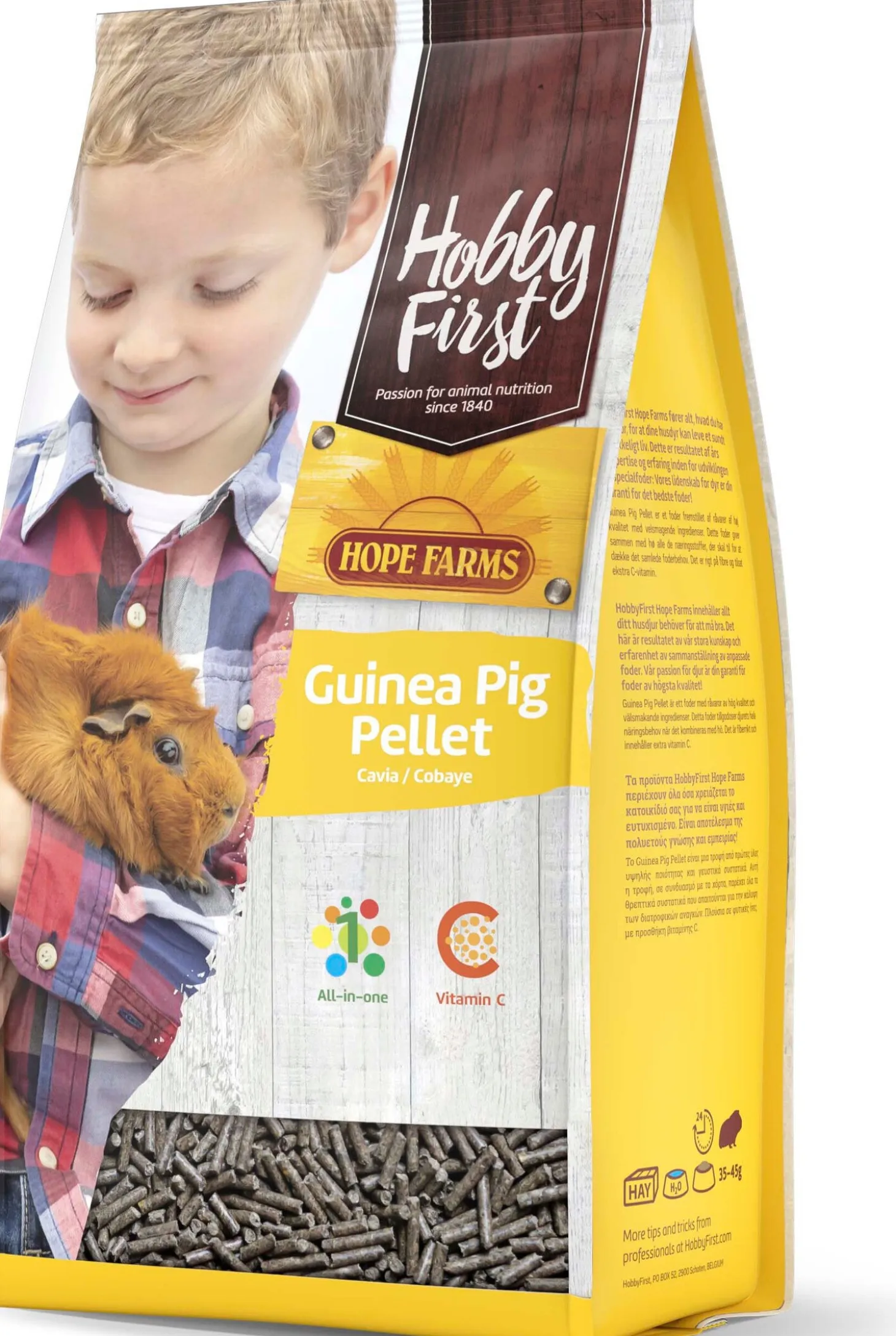 Hobby First caviavoer pellet 4 kg