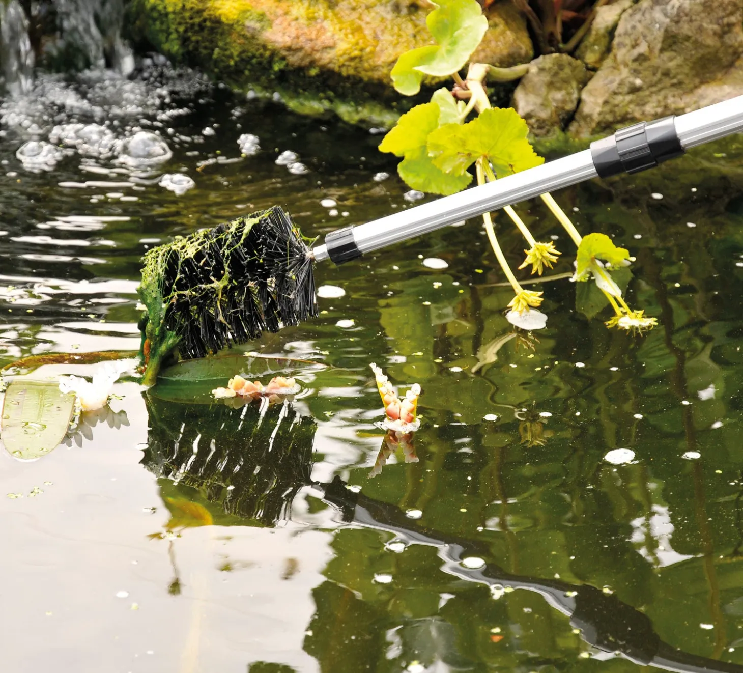 Hozelock draadalg borstel 60 - 110 cm