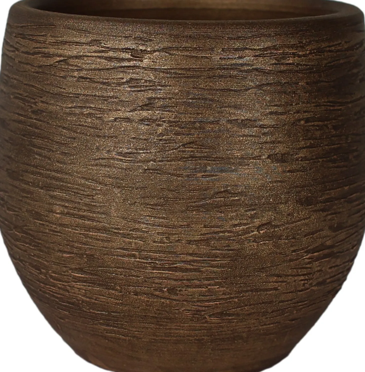HS bloempot Osaka goud D 20 H 18 cm