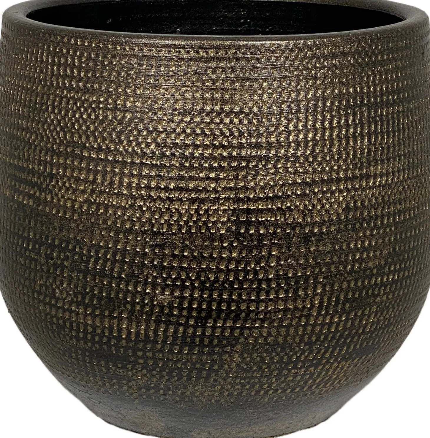 HS bloempot Tokio goud D 20 H 18 cm