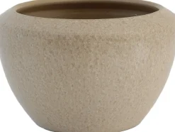 HS plantenschaal Marseille beige D 35 H 18 cm