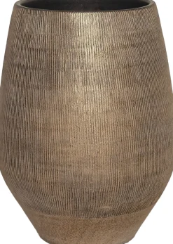 HS Vaas Hamar goud D 23 H 30 cm