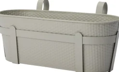 Intratuin balkonbak Semi beige 37 x 26 x 21 cm