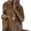 Intratuin beeld aap Jip goud 13 x 9 x 17 cm