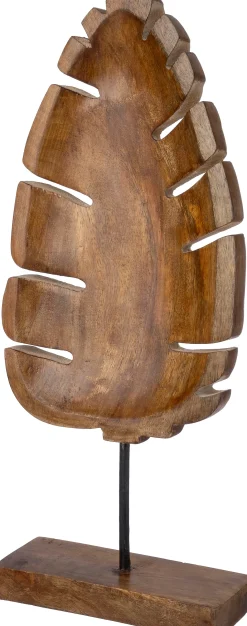 Intratuin beeld Blad naturel 15 x 7,5 x 35 cm