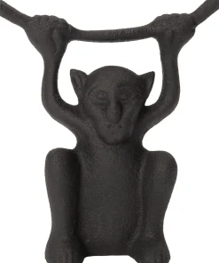 Intratuin beeld Xavi aap zwart 12 x 4 x 9,5 cm