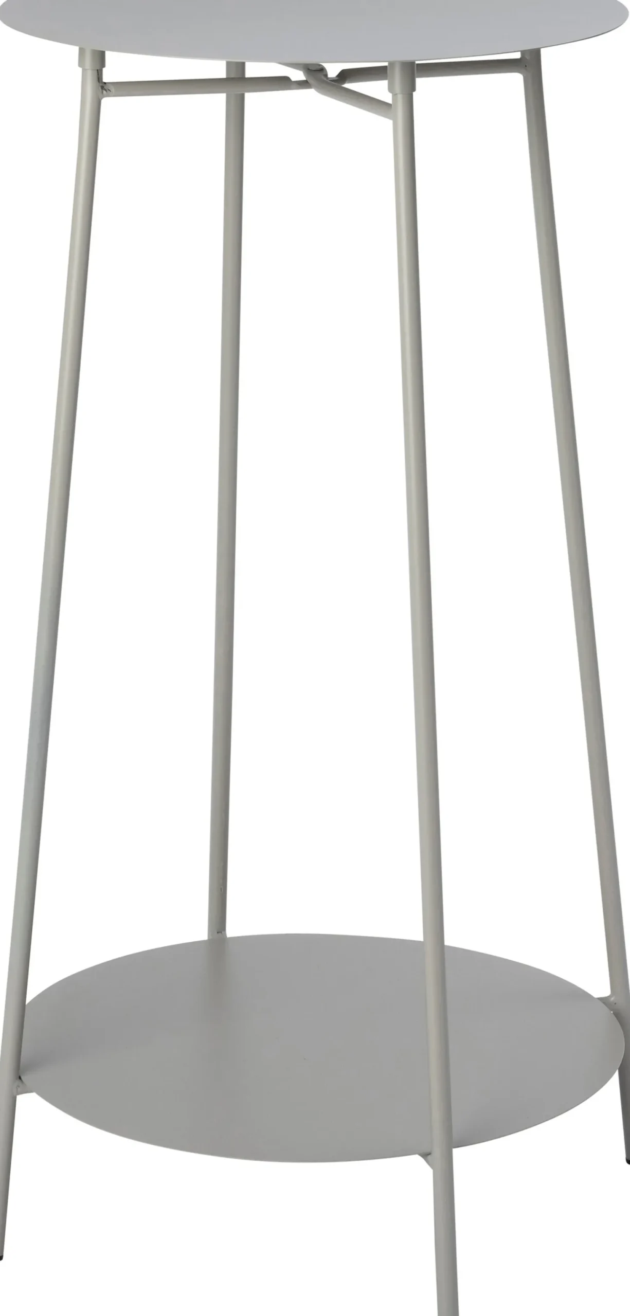 Intratuin bijzettafel Dakota wit D 30 H 61 cm