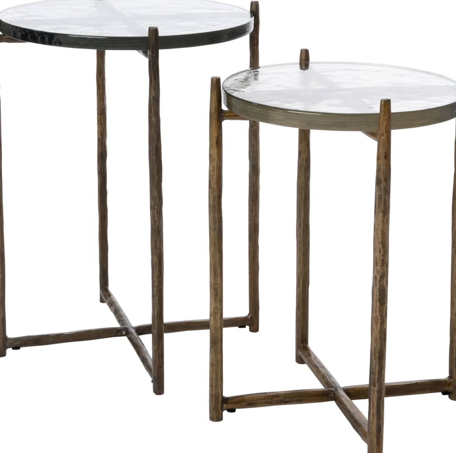 Intratuin bijzettafel Ebe brons 34 x 34 x 45 cm