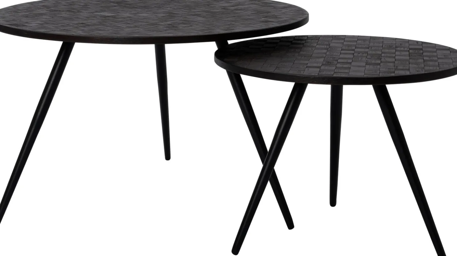 Intratuin bijzettafel Ike naturel D 70 H 39