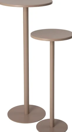 Intratuin bijzettafel Kitty beige D 30 H 70 cm