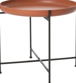 Intratuin bijzettafel Kuni terracotta D 51 x H 45 cm