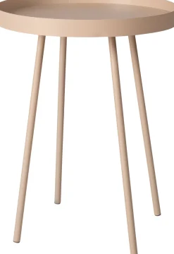 Intratuin bijzettafel Nomi beige D 40 H 52 cm