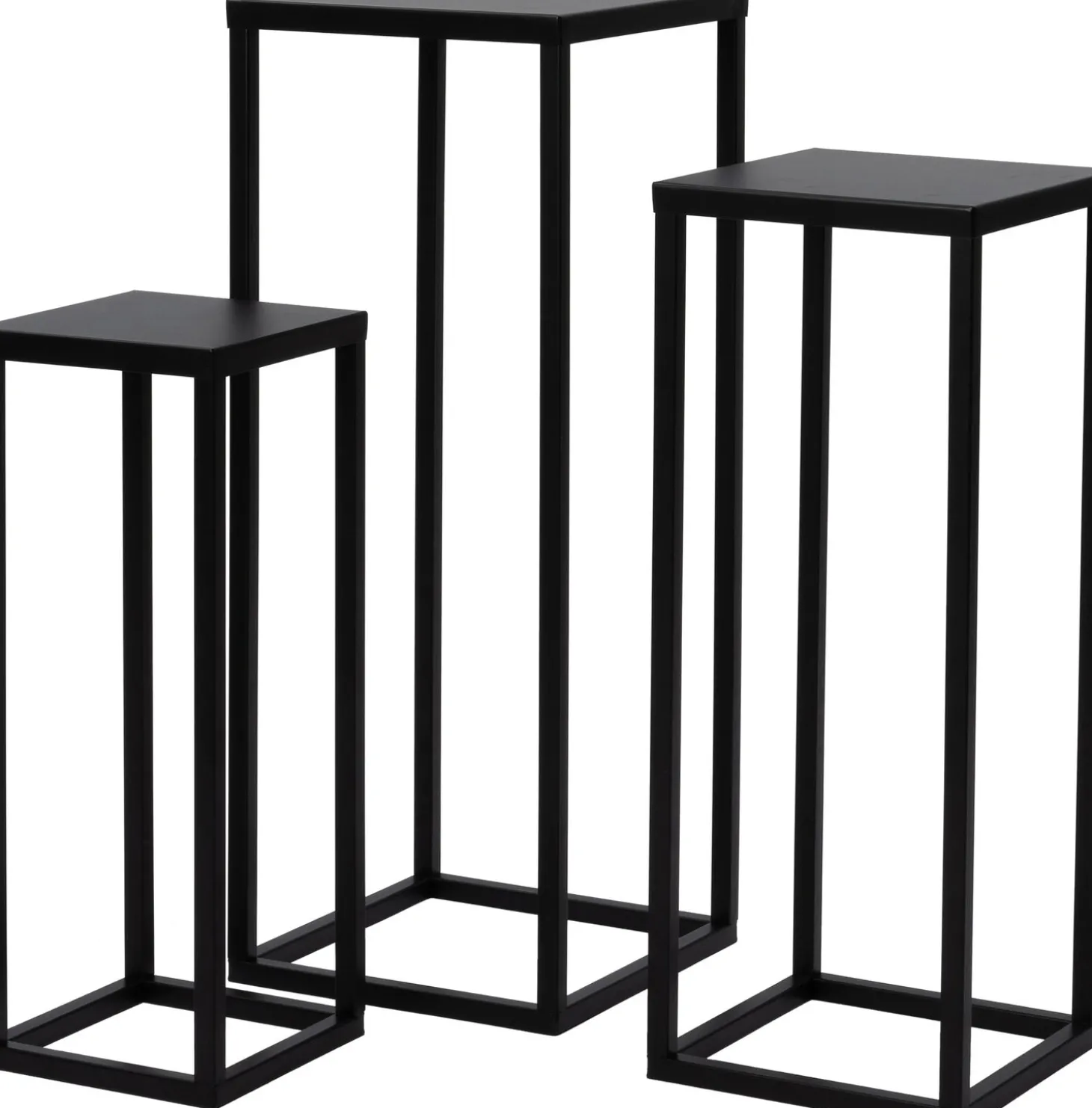 Intratuin bijzettafel Ova zwart