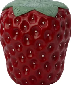 Intratuin bijzettafel Tibor aardbei rood D 39,5 H 43 cm
